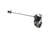 Trailer Hitch Parts Thule Thule Trailer Axle Mount EZ Hitch with Quick Release Dark Slate Gray