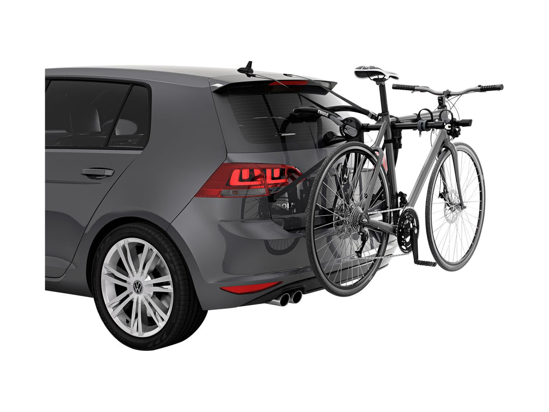 Auto Racks Thule Thule Gateway Pro 2 Trunk Rack: 2-Bike Dark Slate Gray