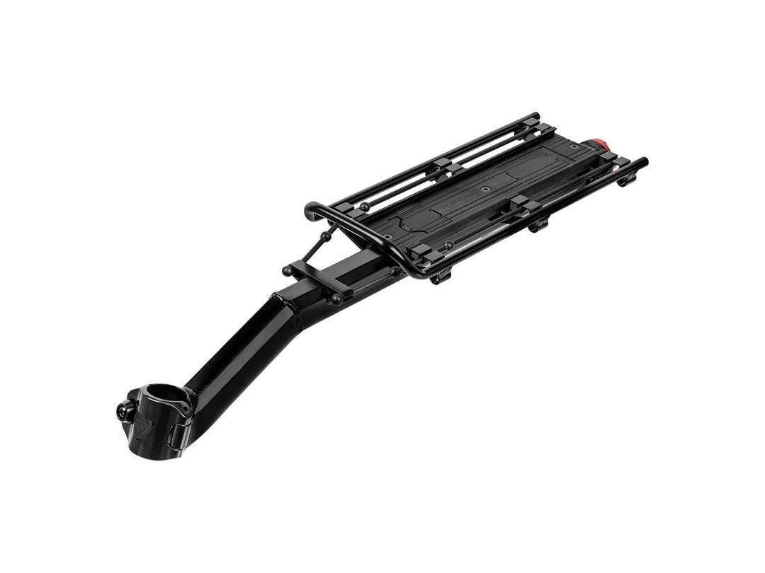 Seatpost Parts and Accessories Topeak Topeak MTX BeamRack II Seatpost Mount Rack - A-Type Small Frames Dark Slate Gray