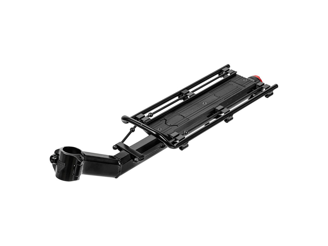 Seatpost Parts and Accessories Topeak Topeak MTX BeamRack II Seatpost Mount Rack - V-Type Large Frames Dark Slate Gray