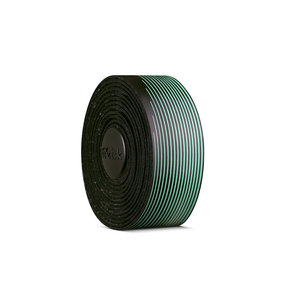 Fizik Racefeel 2mm Tacky Bi-Color Bar Tape - Black/Celeste - Dragonspine Cycling