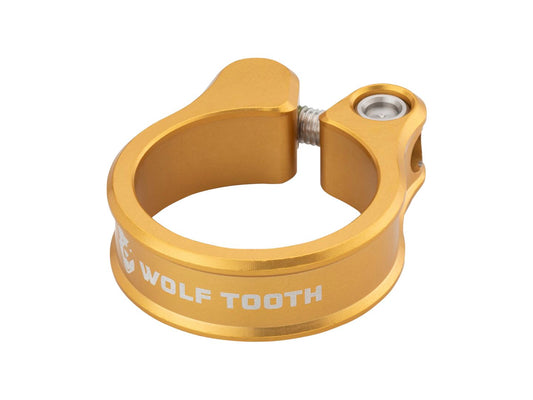 Wolf Tooth Seatpost Clamp - 36.4mm Bolt-On Gold