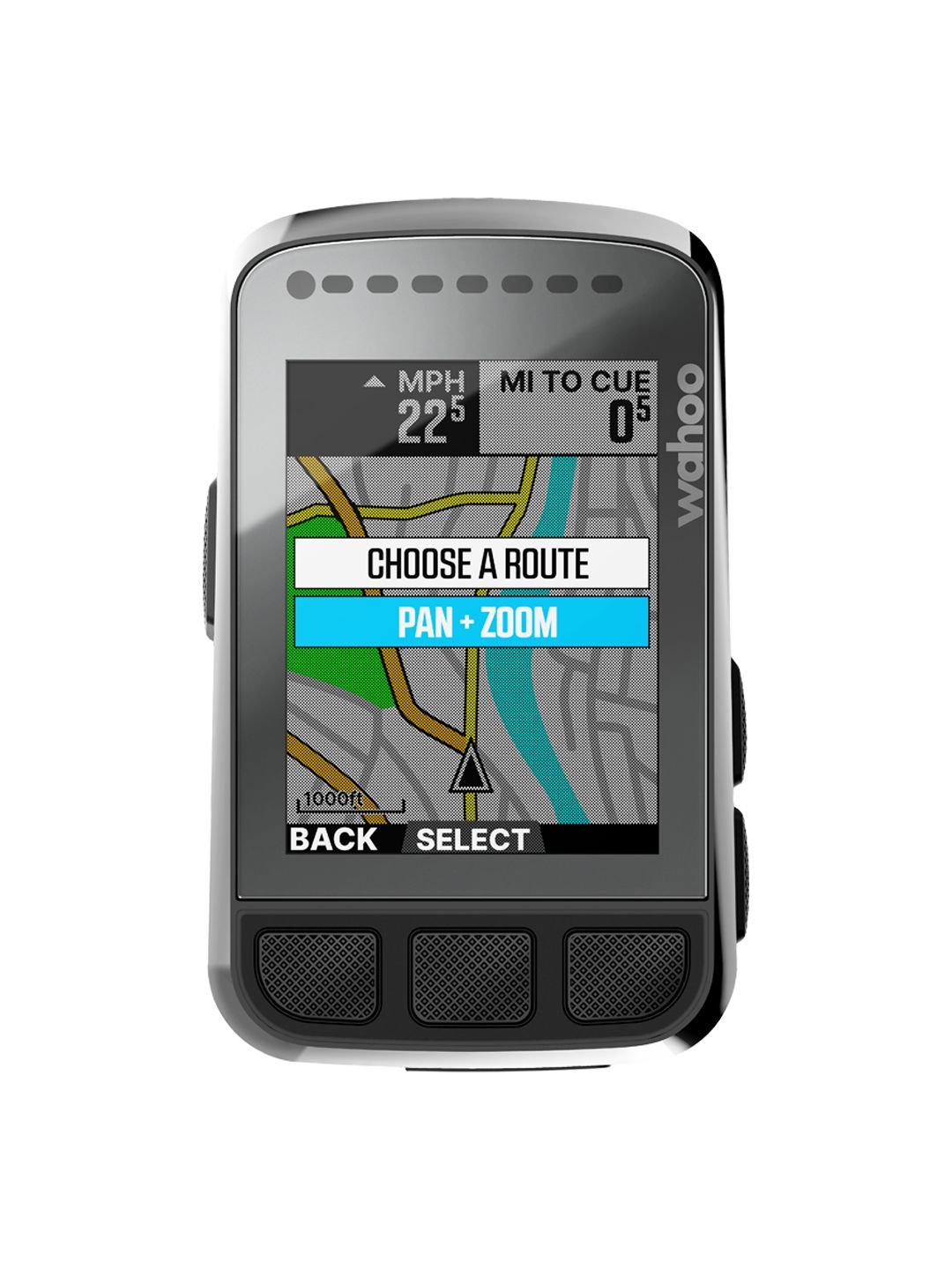 Bike Computers Wahoo Fitness Wahoo Elemnt Bolt V2 GPS Bike Computer Dark Slate Gray
