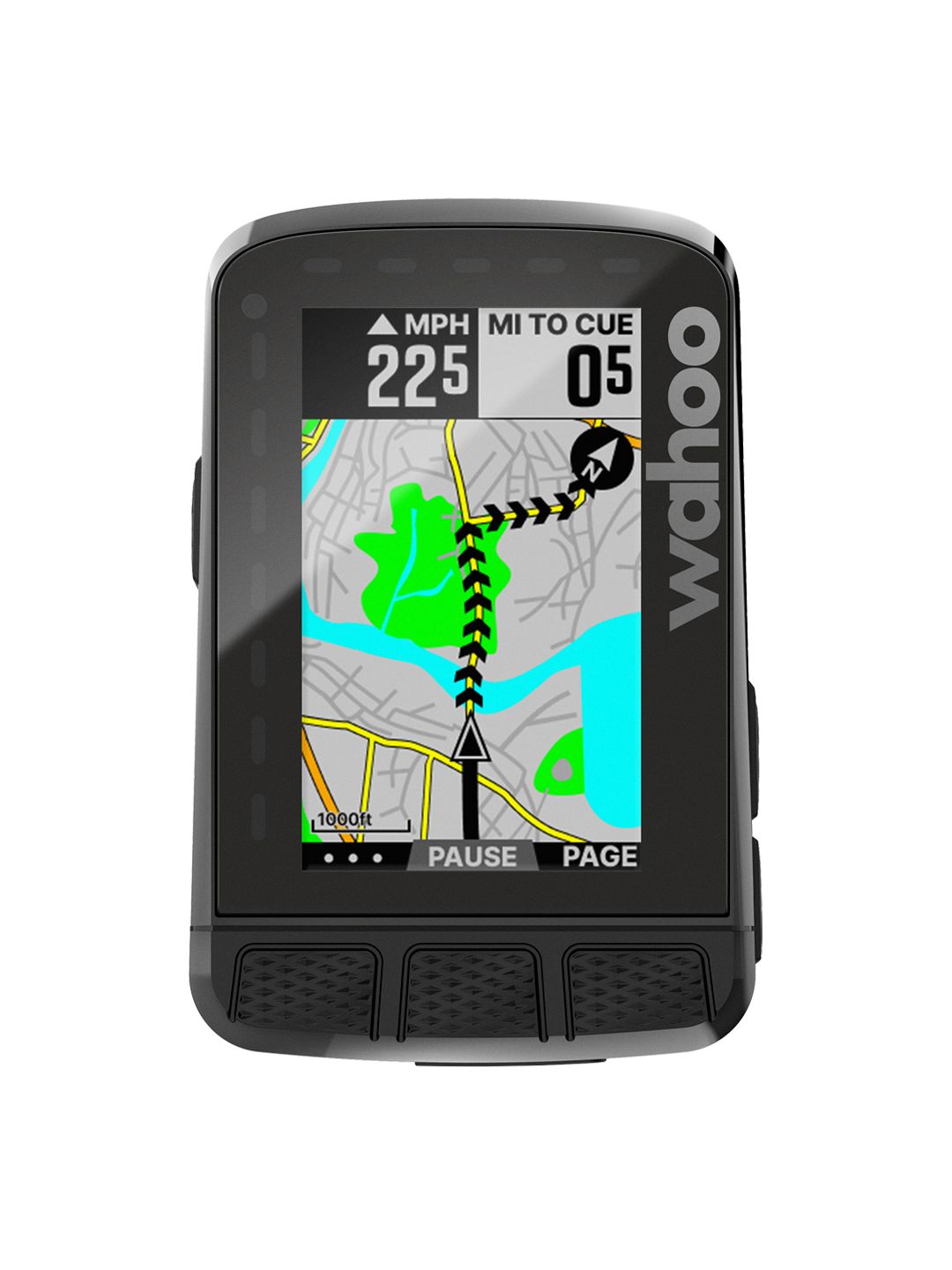 Bike Computers Wahoo Fitness Wahoo Elemnt Roam V2 GPS Bike Computer Gray