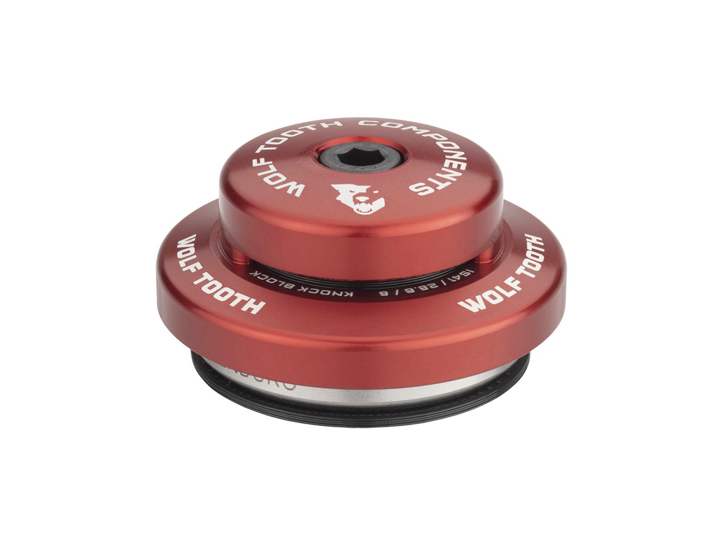 Wolf Tooth Headset Upper Knock Block - 28.6 8mm Red