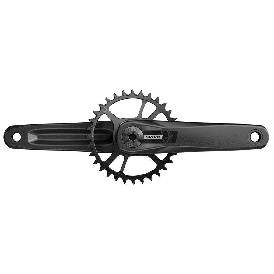 SRAM S200 Eagle Crankset - 155mm 32t Steel Chainring Aluminum Crankarms DUB Wide Spindle BLK 55mm Chainline B1