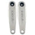 5Dev DH/Freeride Cranks 155mm No Spindle Clear/Silver