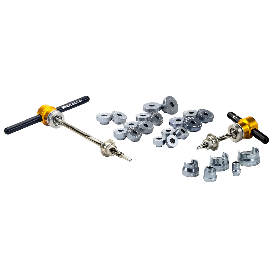 Bearing Tools Enduro Enduro BRT-060 Linear-Press Bearing Service Toolset Light Slate Gray