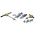Bearing Tools Enduro Enduro BRT-060 Linear-Press Bearing Service Toolset Light Slate Gray