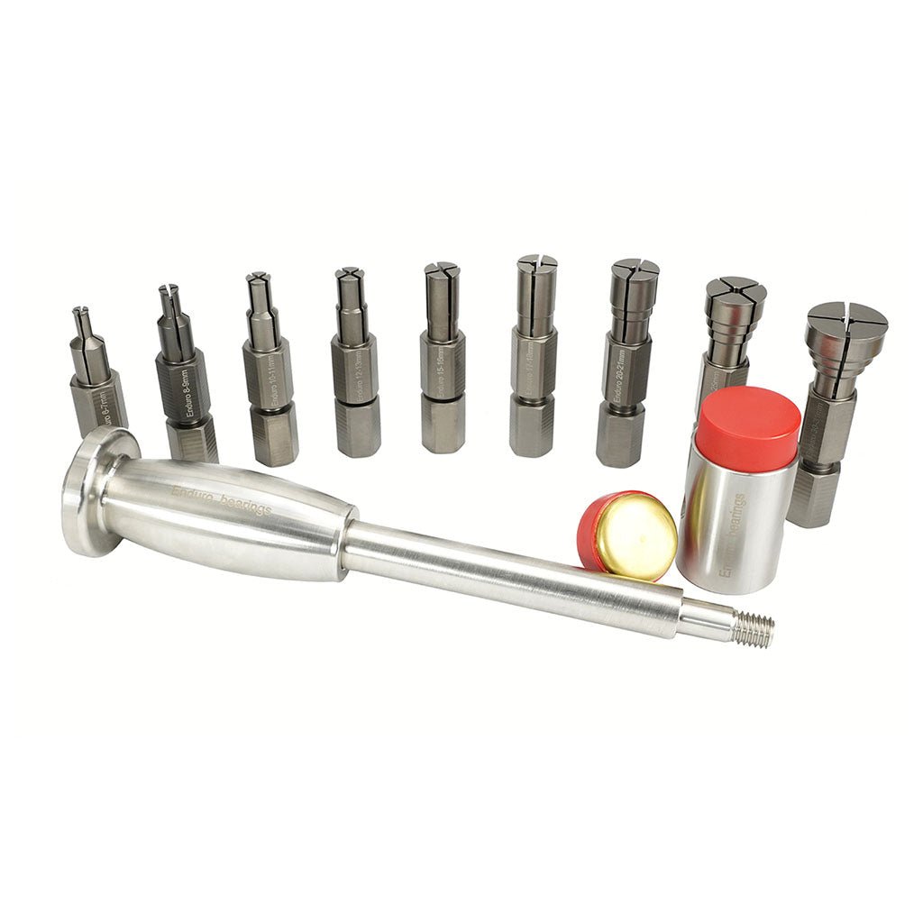 Bearing Tools Enduro Enduro BBT-222 Pro Bearing Puller - Stainless Steel Rosy Brown
