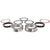 Bottom Brackets Enduro Enduro BB92 to 30mm Stainless Steel Bottom Bracket Gray