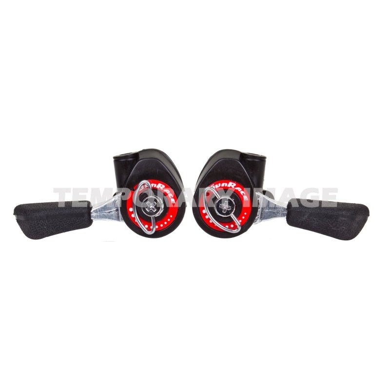 Sunrace SL-M10 Thumb Shifter SLM10 Pair Friction Blk/Sil 126g