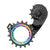 Absolute Black Carbon-Ceramic Hollow Cage Shimano Rainbow  