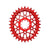 Absolute Black Oval SRAM T-Type DM 8-Hole Boost CR 36T Red  
