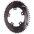 Chainrings Absolute Black Absolute Black Premium Oval Road Chainring 5x110BCD 52T - Black Dark Slate Gray