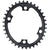 Chainrings Absolute Black absoluteBLACK Premium Oval 110 BCD Road Inner Chainring Shimano Dura-Ace 9000 - 36t 110 Shimano Asymmetric BCD 4-Bolt BLK Dark Slate Gray