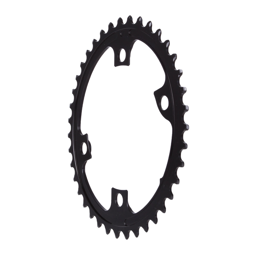 Chainrings Absolute Black Absolute Black Premium Oval Road 39T Shimano 9100/8000 - Black Dark Slate Gray