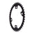 Chainrings Absolute Black Absolute Black Premium Oval Road 39T Shimano 9100/8000 - Black Dark Slate Gray