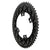 Chainrings Absolute Black Absolute Black Premium Oval Road 53T Shimano 9100/8000 - Black Dark Slate Gray
