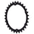 Chainrings Absolute Black Absolute Black Premium Oval Subcompact Road 4x110BCD 30T - Black Dark Slate Gray