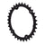 Chainrings Absolute Black absoluteBLACK Premium Sub-Compact Oval 110 BCD Road Inner Chainring - 32t 110 Shimano Asymmetric BCD 4-Bolt BLK Dark Slate Gray