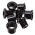 Chainring Bolts and Hardware Absolute Black absoluteBLACK Chainring Bolt Set - Long Bolts and Nuts Set of 4 Black Dark Slate Gray