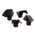 Chainring Bolts and Hardware Absolute Black absoluteBLACK Crank Bolts and Covers - For Ultegra 8000 Cranks Black Dark Slate Gray