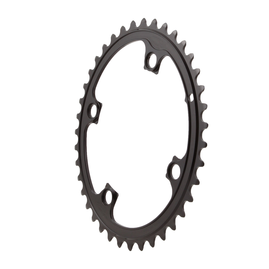 Chainrings Absolute Black Absolute Black FSA ABS Oval Chainrings 4&5x110BCD 39T - Black Dark Slate Gray