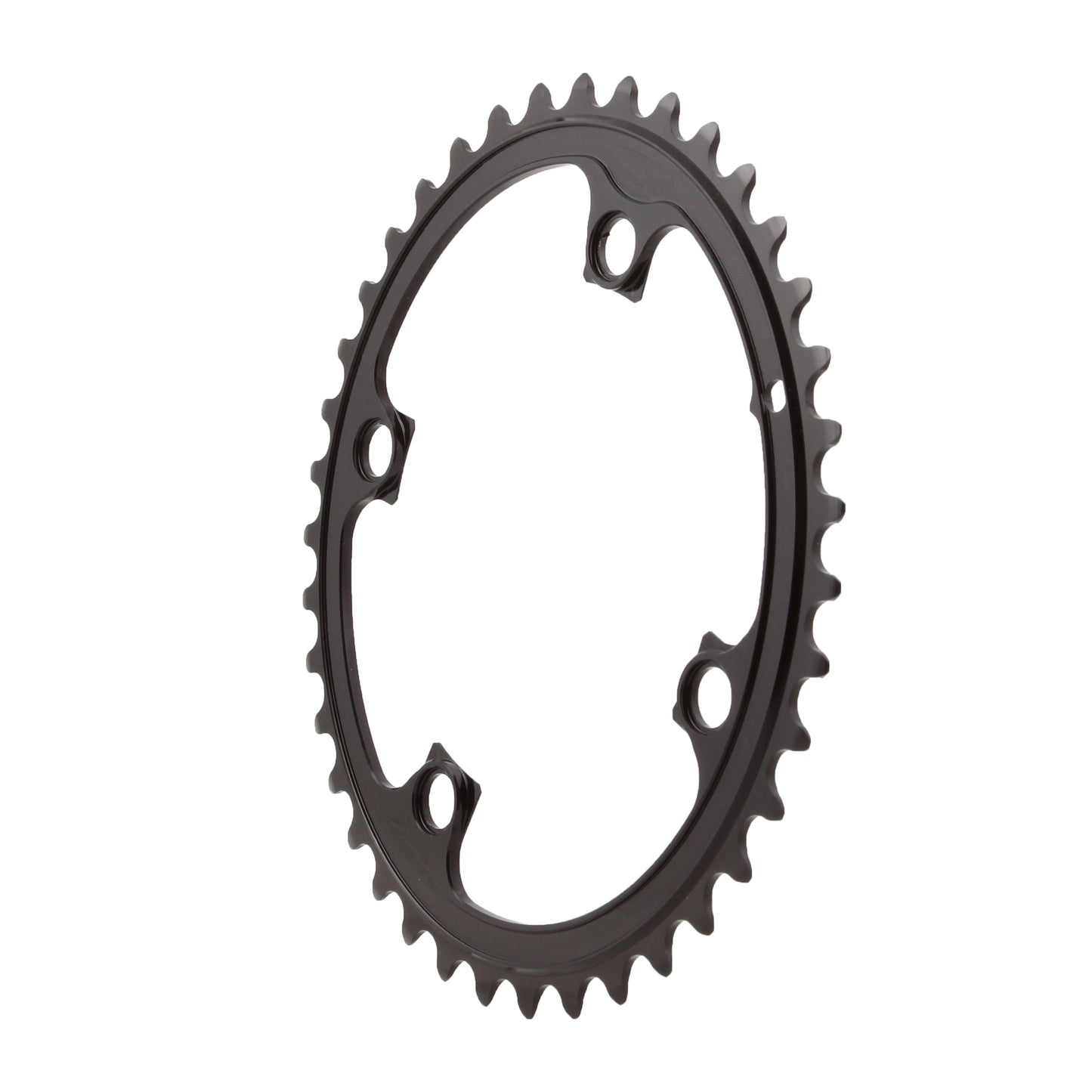 Chainrings Absolute Black Absolute Black FSA ABS Oval Chainrings 4&5x110BCD 39T - Black Dark Slate Gray