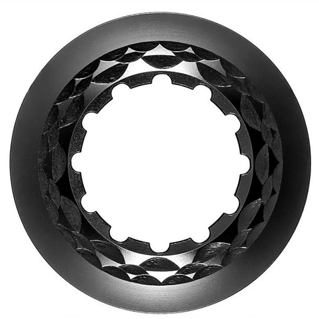 Disc Rotor Absolute Black Absolute Black Center Lock Rotor Lockring Black Dark Slate Gray