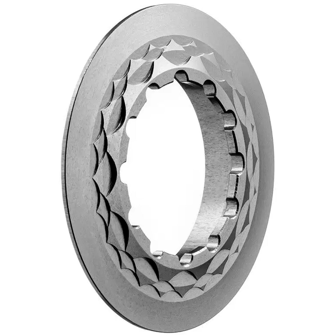 Disc Rotor Absolute Black Absolute Black Center Lock Rotor Lockring Titanium Dark Gray