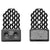 Disc Brake Pads Absolute Black Absolute Black Graphen Pads Shimano K-Type 2-Piston Organic Dark Slate Gray