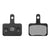 Disc Brake Pads Absolute Black absoluteBLACK GRAPHENpads Disc Brake Pads - Shimano Deore 15 Dark Slate Gray