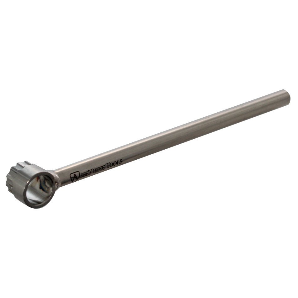Cassette Tools Abbey Tools Abbey Tools Crombie Tool Single Sided Shimano Group .5 Handle Dim Gray