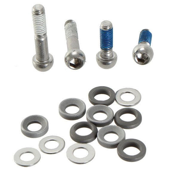 Disc Brake Parts Avid Avid/SRAM Disc Caliper Mounting Hardware Stainless Includes Two Sets of Bolts Washers CPS Standard Light Slate Gray