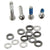 Disc Brake Parts Avid Avid/SRAM Disc Caliper Mounting Hardware Stainless Includes Two Sets of Bolts Washers CPS Standard Light Slate Gray
