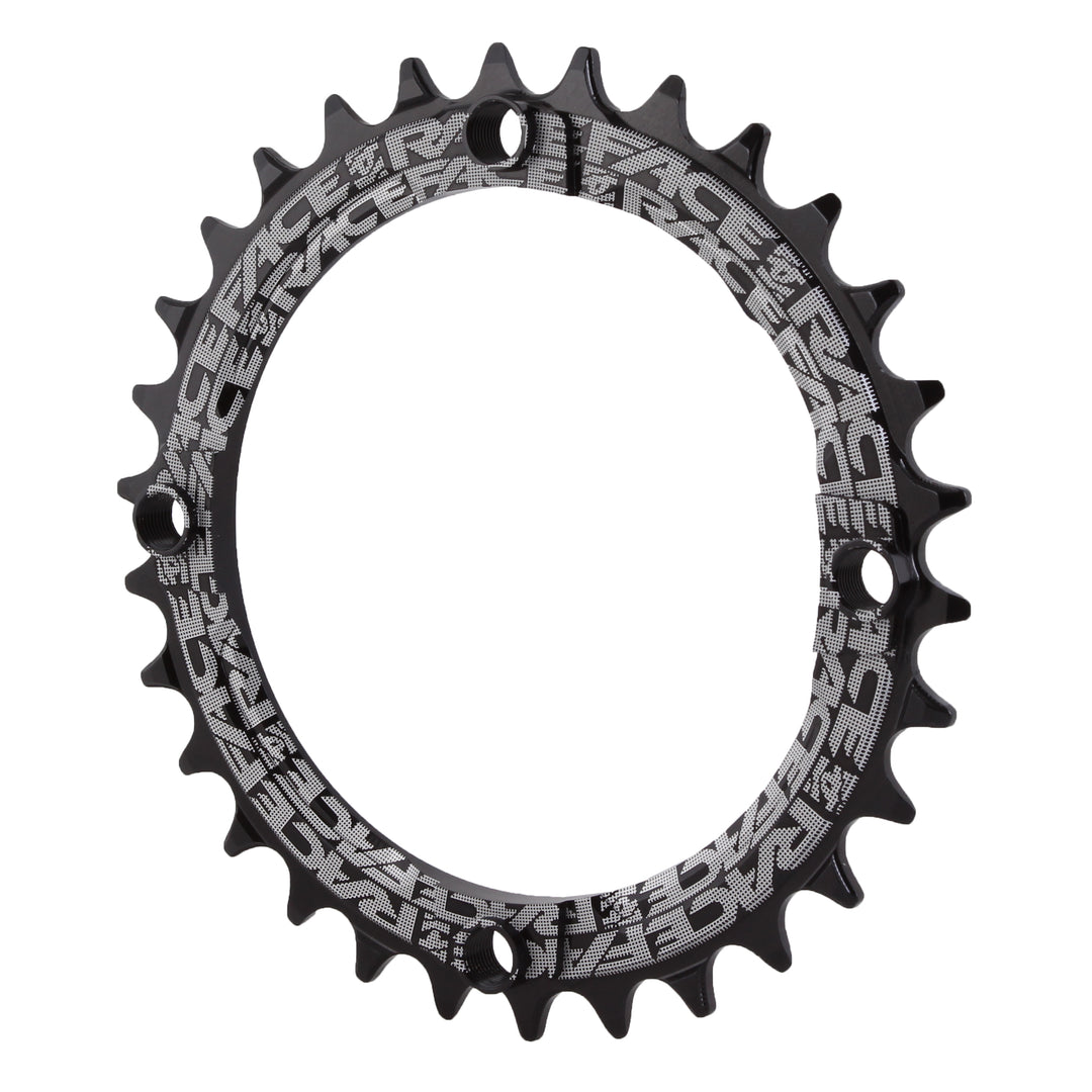 RaceFace Narrow Wide Chainring: 104mm BCD 30t Black