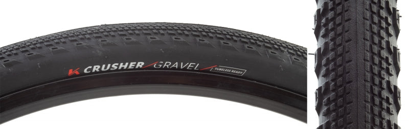 Kenda Crusher Tire - 700 x 40 Tubeless Folding BLK Adventure Tough K-Series