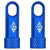 Ridefarr Presta Valve Cap with Core Remover Blue Pair