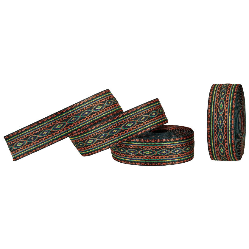 Ciclovation Stylish Ethnic Handlebar Tape Geom Green