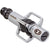 Pedals Crank Brothers Crankbrothers Egg Beater 1 Pedals - Dual Sided Clipless Wire 9/16" Black Gray