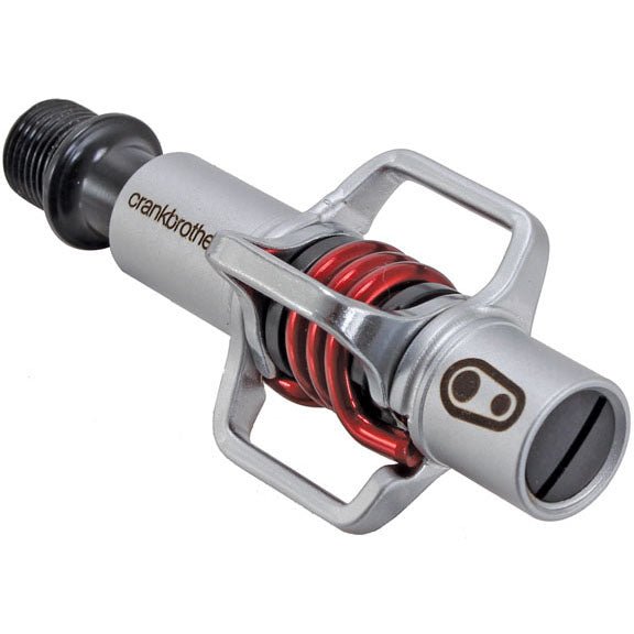 Pedals Crank Brothers Crankbrothers Egg Beater 1 Pedals - Dual Sided Clipless Wire 9/16" Red Dark Gray