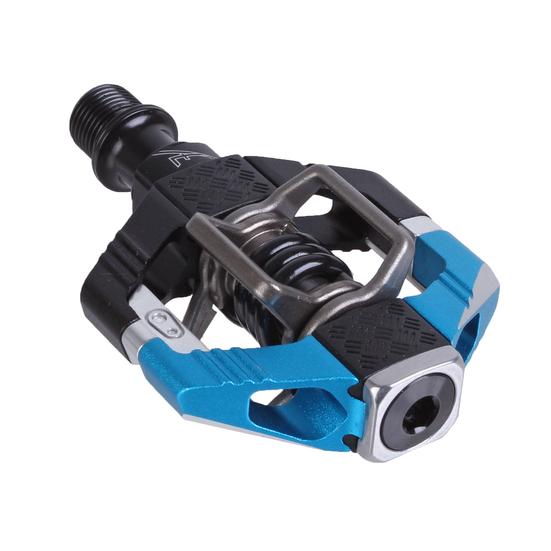 Pedals Crank Brothers Crankbrothers Candy 7 Pedals - Dual Sided Clipless Aluminum 9/16" Electric Blue/BLK Dark Slate Gray