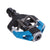 Pedals Crank Brothers Crankbrothers Candy 7 Pedals - Dual Sided Clipless Aluminum 9/16" Electric Blue/BLK Dark Slate Gray