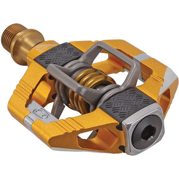 Pedals Crank Brothers Crankbrothers Candy 11 Pedals - Dual Sided Clipless Aluminum 9/16" Gold Sienna