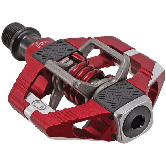 Pedals Crank Brothers Crankbrothers Candy 7 Pedals - Dual Sided Clipless Aluminum 9/16" Red Sienna