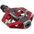 Pedals Crank Brothers Crankbrothers Candy 7 Pedals - Dual Sided Clipless Aluminum 9/16" Red Sienna