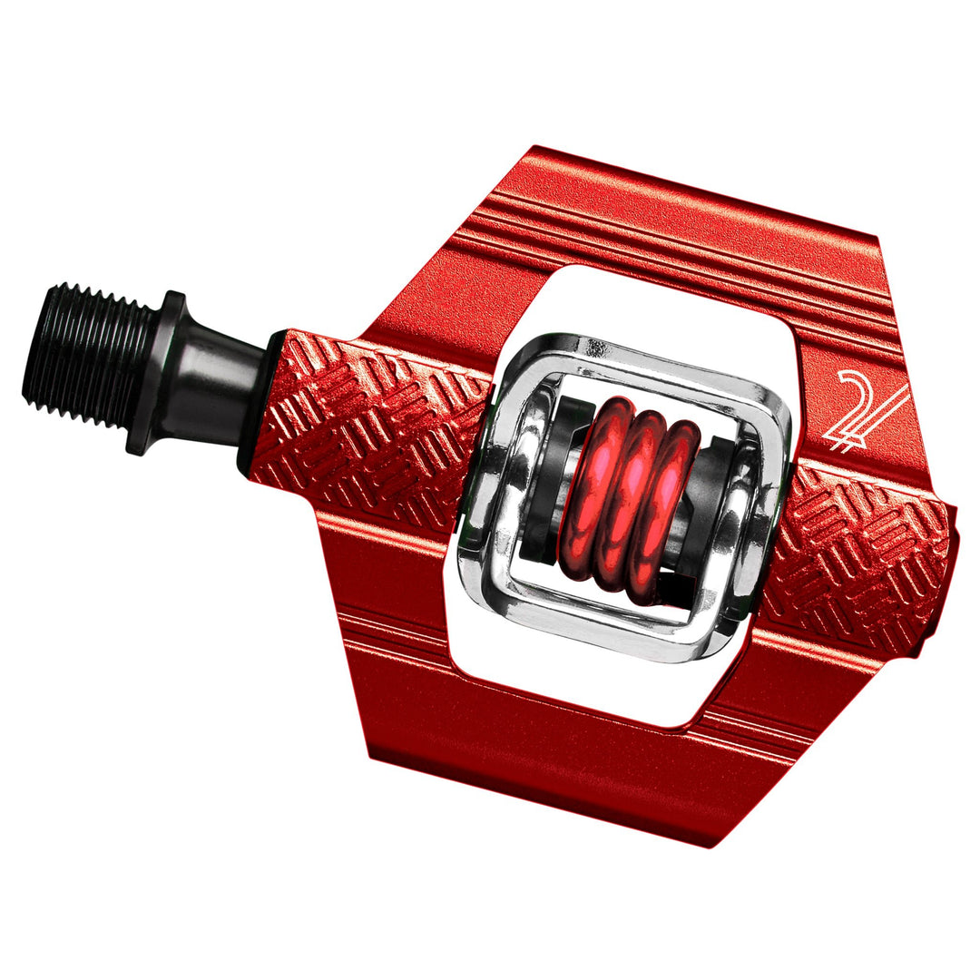 Pedals Crank Brothers Crankbrothers Candy 2 Pedals - Dual Sided Clipless Aluminum 9/16" Red Dark Red