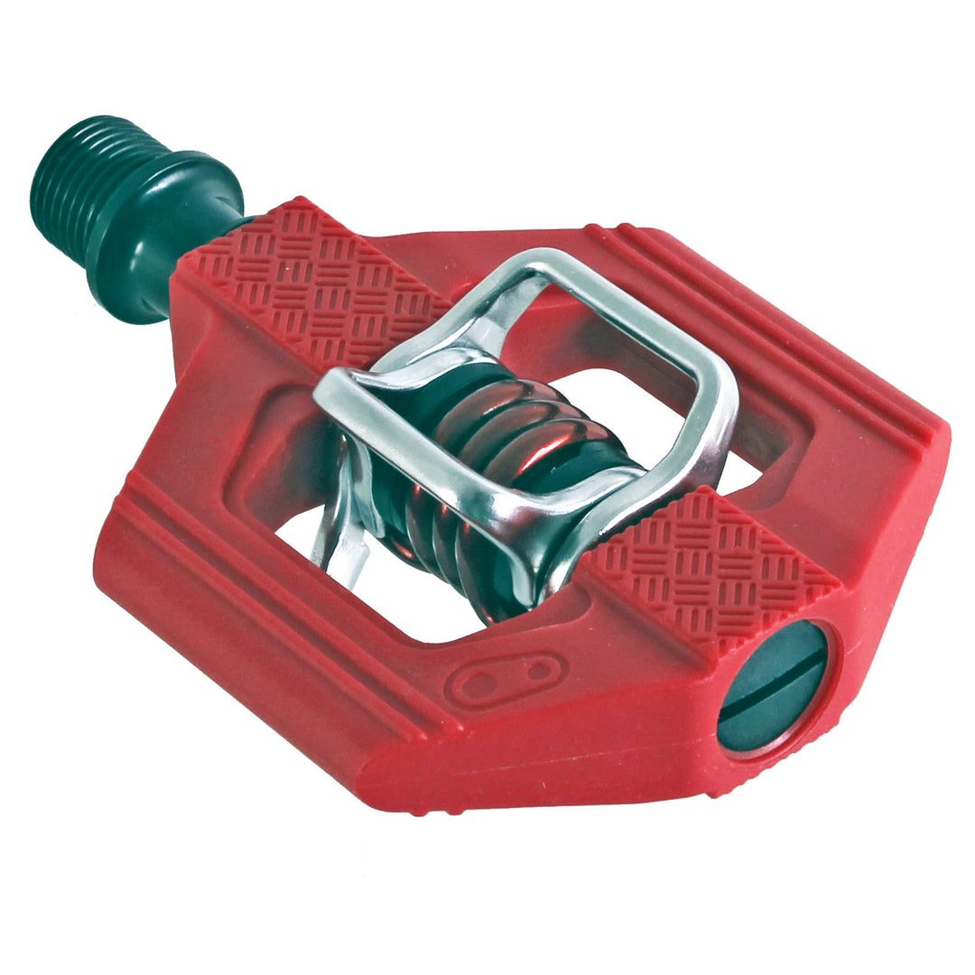 Pedals Crank Brothers Crankbrothers Candy 1 Pedals - Dual Sided Clipless Platform Composite 9/16" Red Maroon