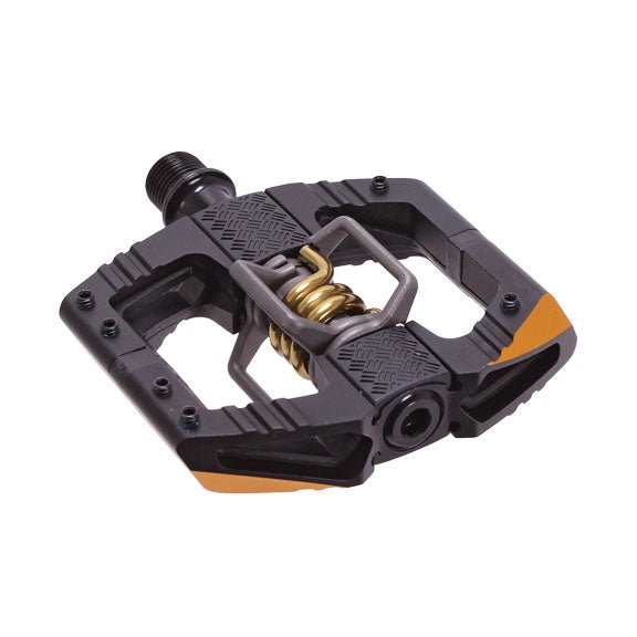Pedals Crank Brothers Crankbrothers Mallet Enduro 11 Pedals - Dual Sided Clipless Aluminum 9/16" BLK/Gold Dark Slate Gray